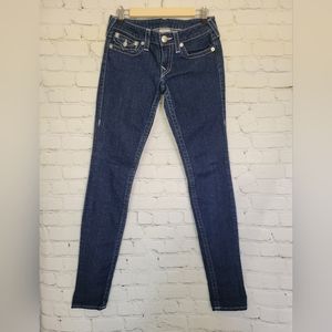 True Religion Julie Skinny Jean's Sz 26